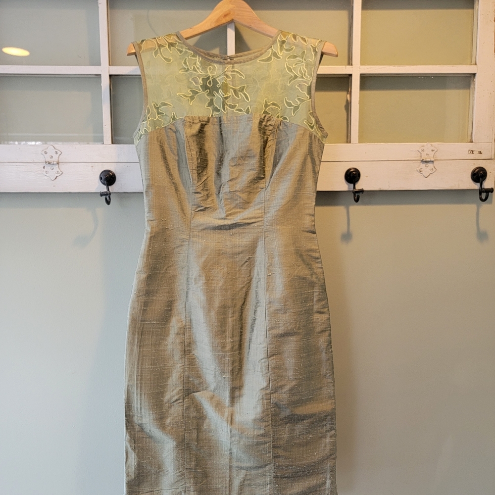 Silk seafood dress